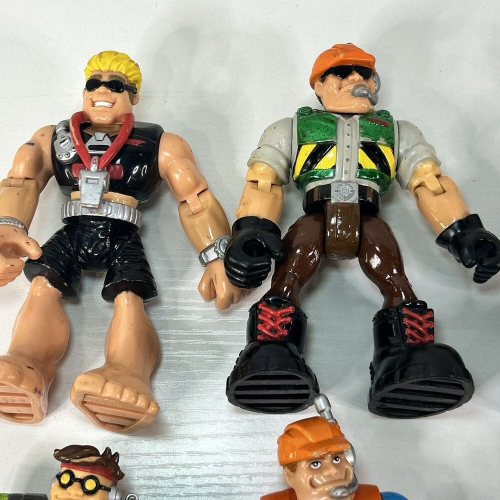 Vintage Fisher Price Rescue Heroes Lot of 6 Figures 1998/2001 - Picture 6 of 9